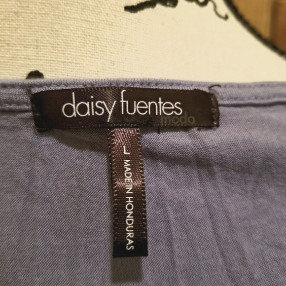 Daisy Fuentes plum top - Picture 3 of 4